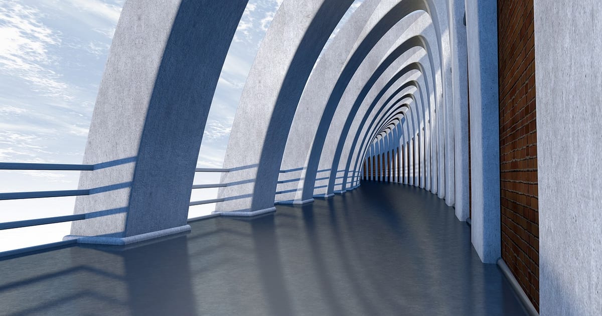Un rendu 3D d'architecture, du type de ceux que produisent les animateurs